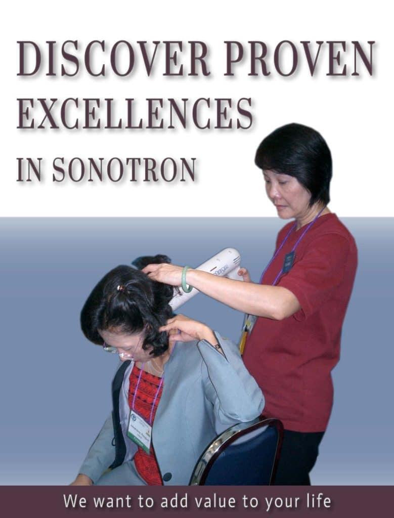 Discover proven excellences in Sonotron. Call Panmedic to buy the Sonotron device. 